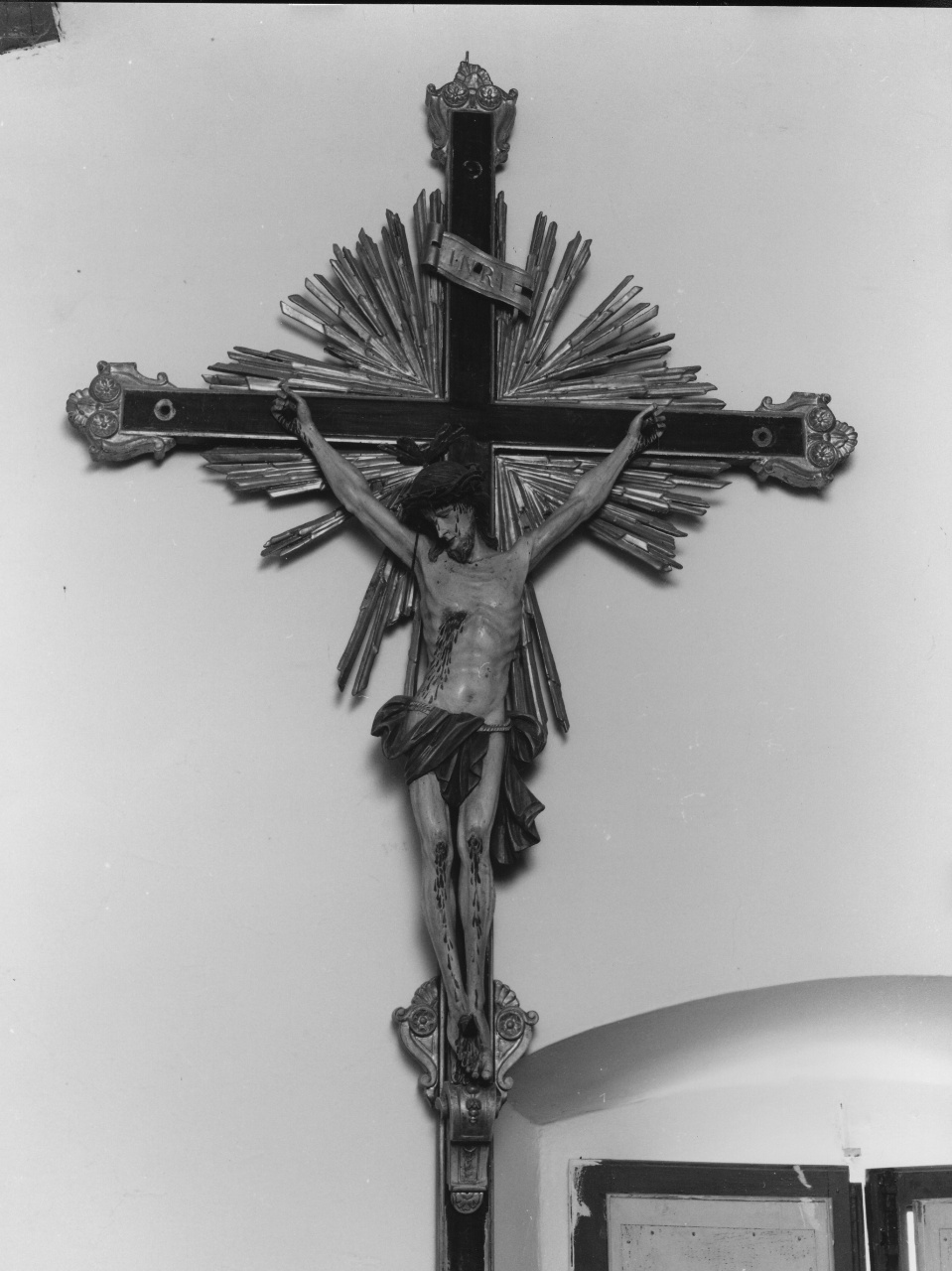 crocifisso - produzione toscana (prima metà sec. XIX)