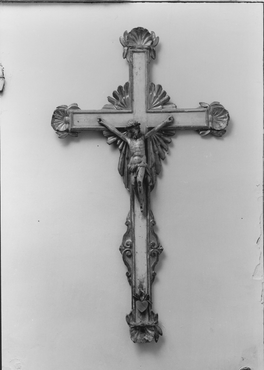 croce processionale - produzione toscana (seconda metà sec. XVIII)