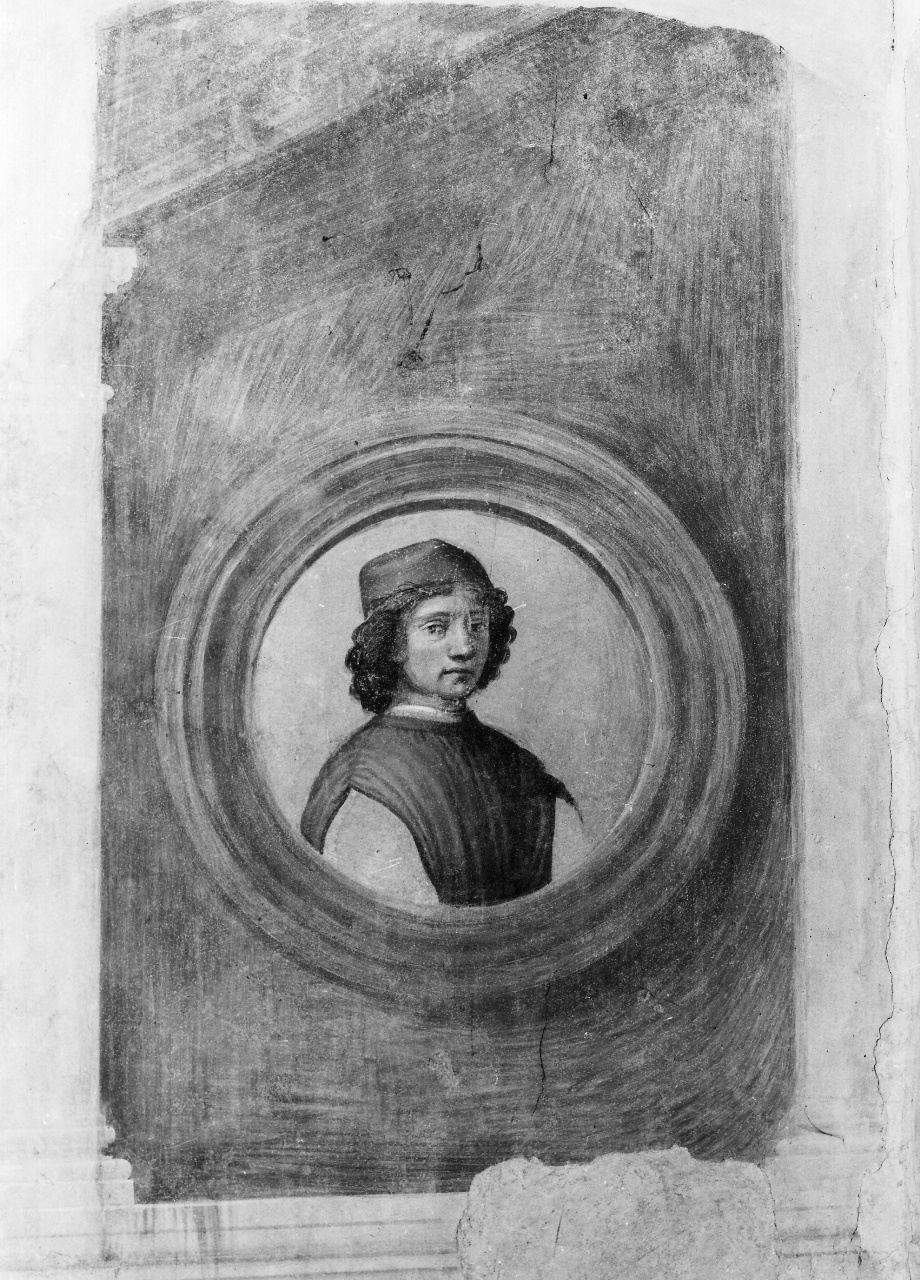 ritratto di Domenico Ghirlandaio (dipinto) di Bigordi Ridolfo detto Ridolfo Ghirlandaio (sec. XVI)