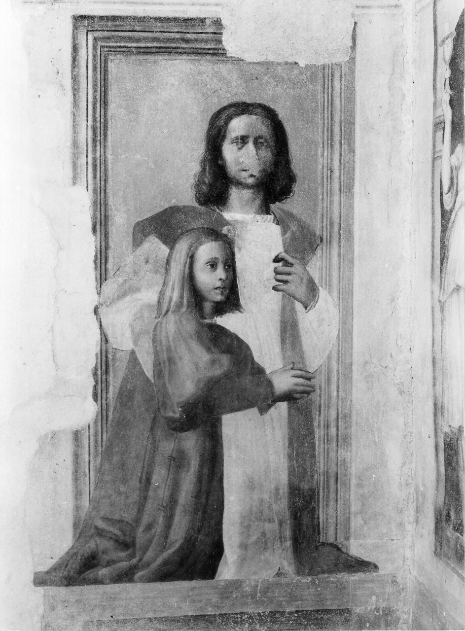ritratto di Ridolfo Bigordi detto "Del Ghirlandaio" e di Domenico di Ridolfo Bigordi (dipinto) di Bigordi Ridolfo detto Ridolfo Ghirlandaio (sec. XVI)