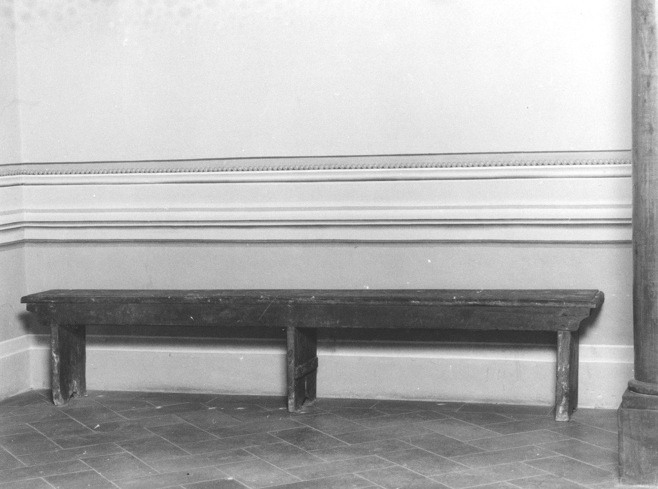 panca, serie - produzione toscana (sec. XIX)