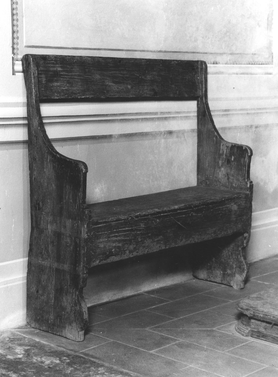 panca, serie - produzione toscana (prima metà sec. XIX)