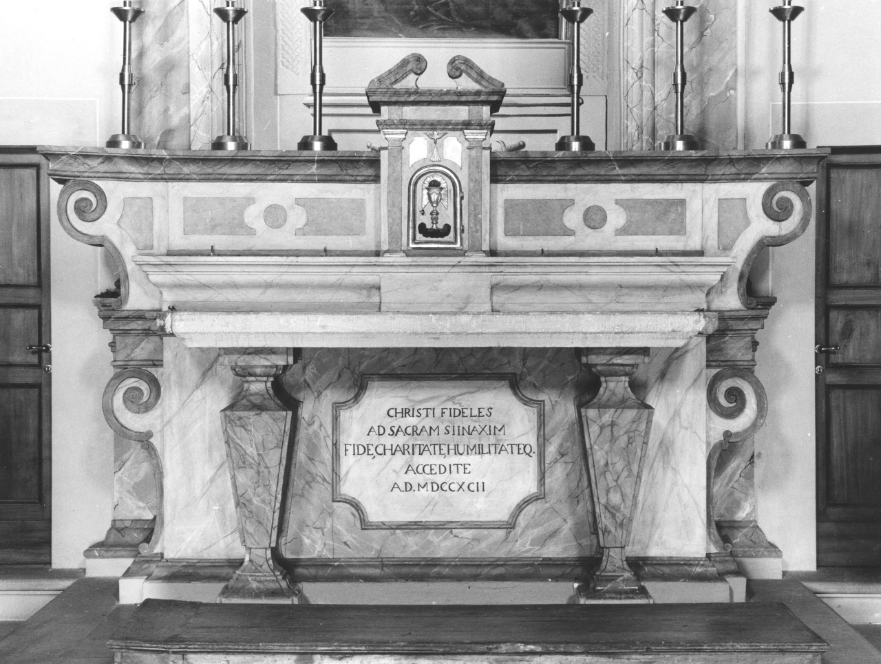 altare - produzione toscana (sec. XVIII)