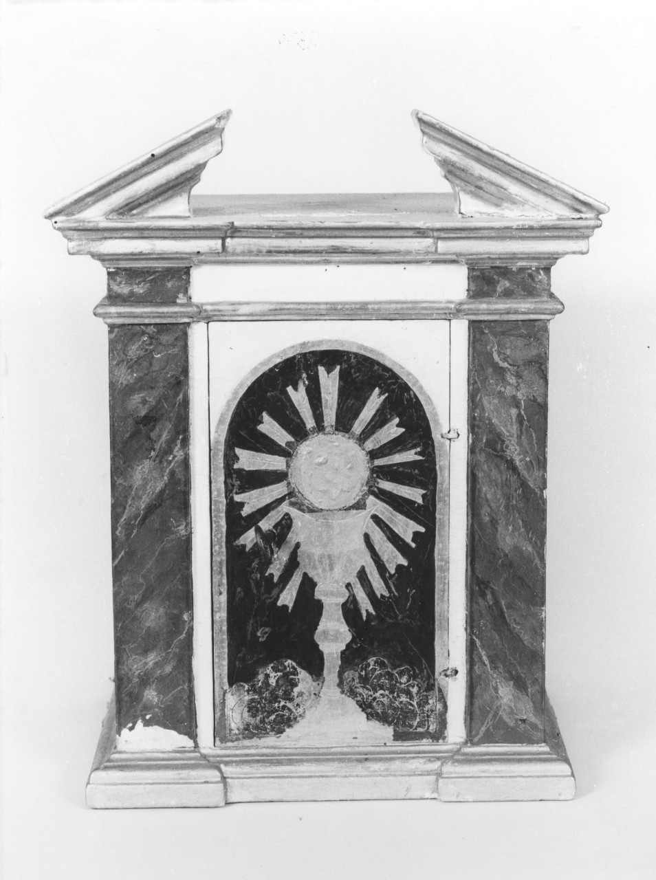 tabernacolo - produzione toscana (sec. XIX)