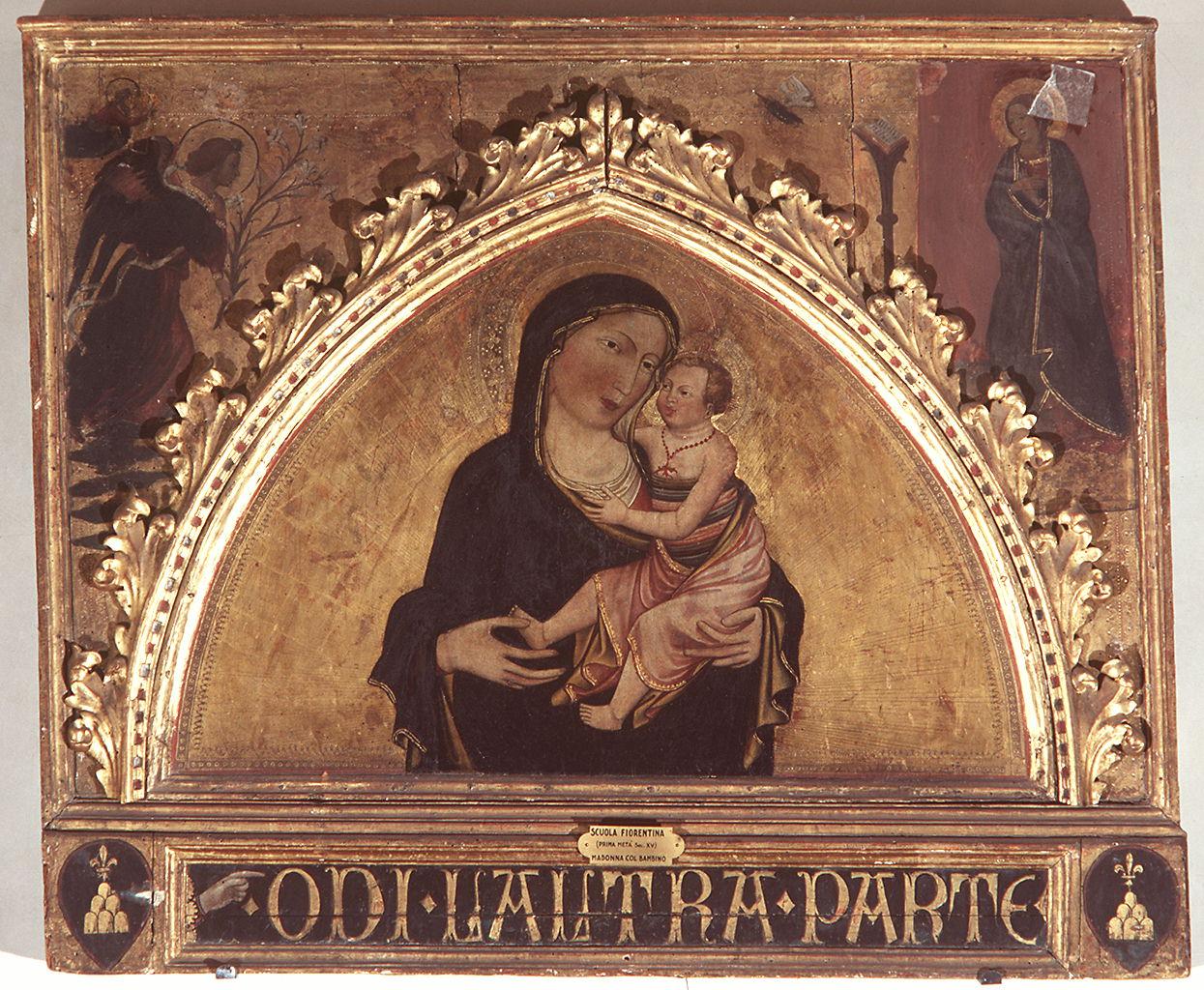 Madonna con Bambino (dipinto) di Mariotto di Nardo (bottega), Dal Ponte Giovanni (bottega) (sec. XV)