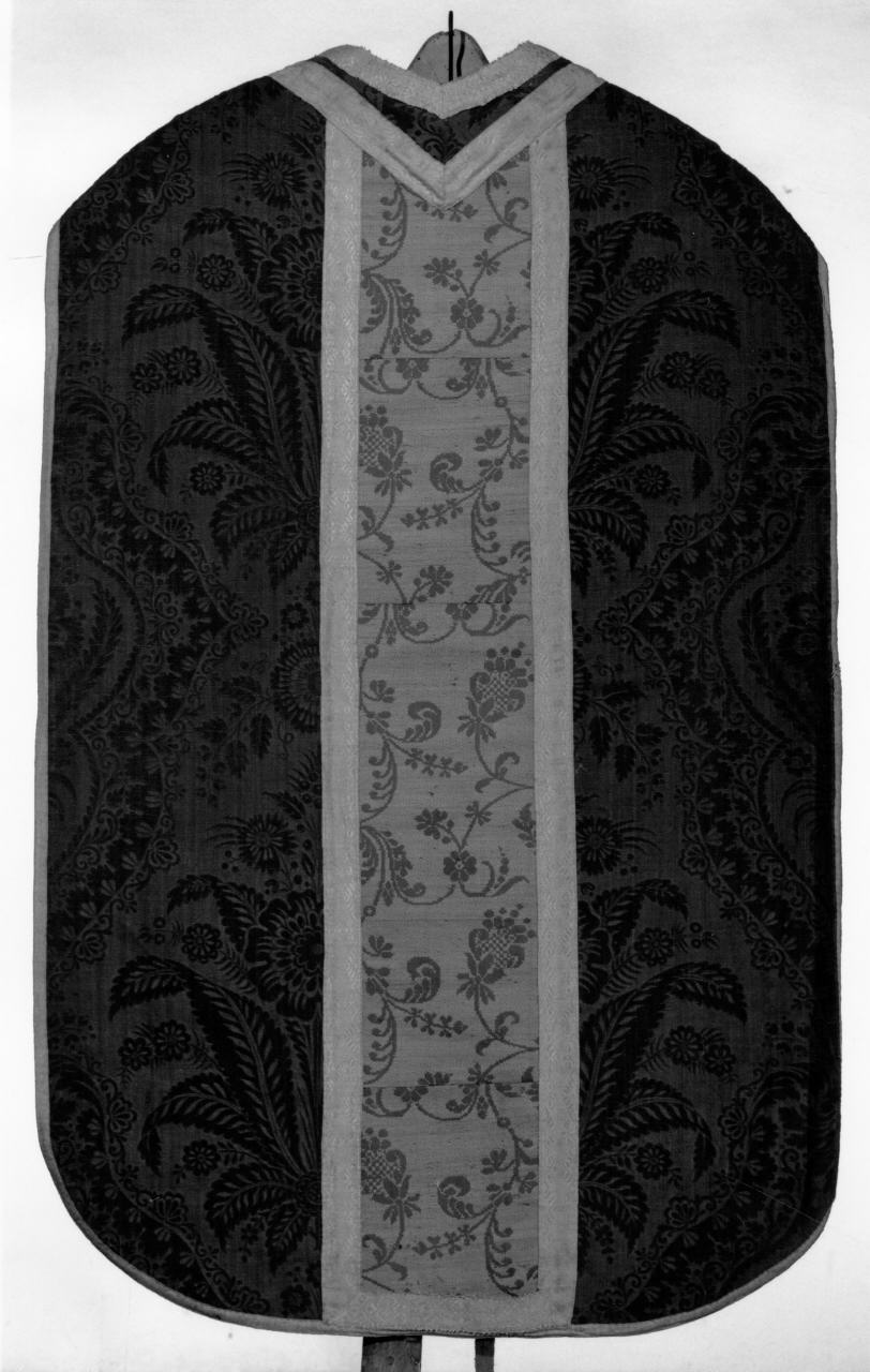 paramento liturgico, frammento - manifattura francese (seconda metà sec. XIX)