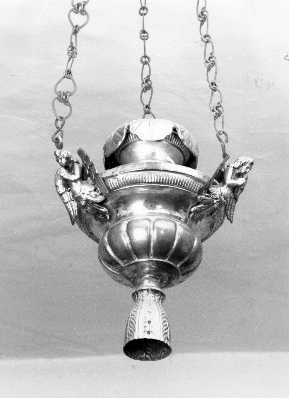 lampada pensile - produzione toscana (inizio sec. XX)