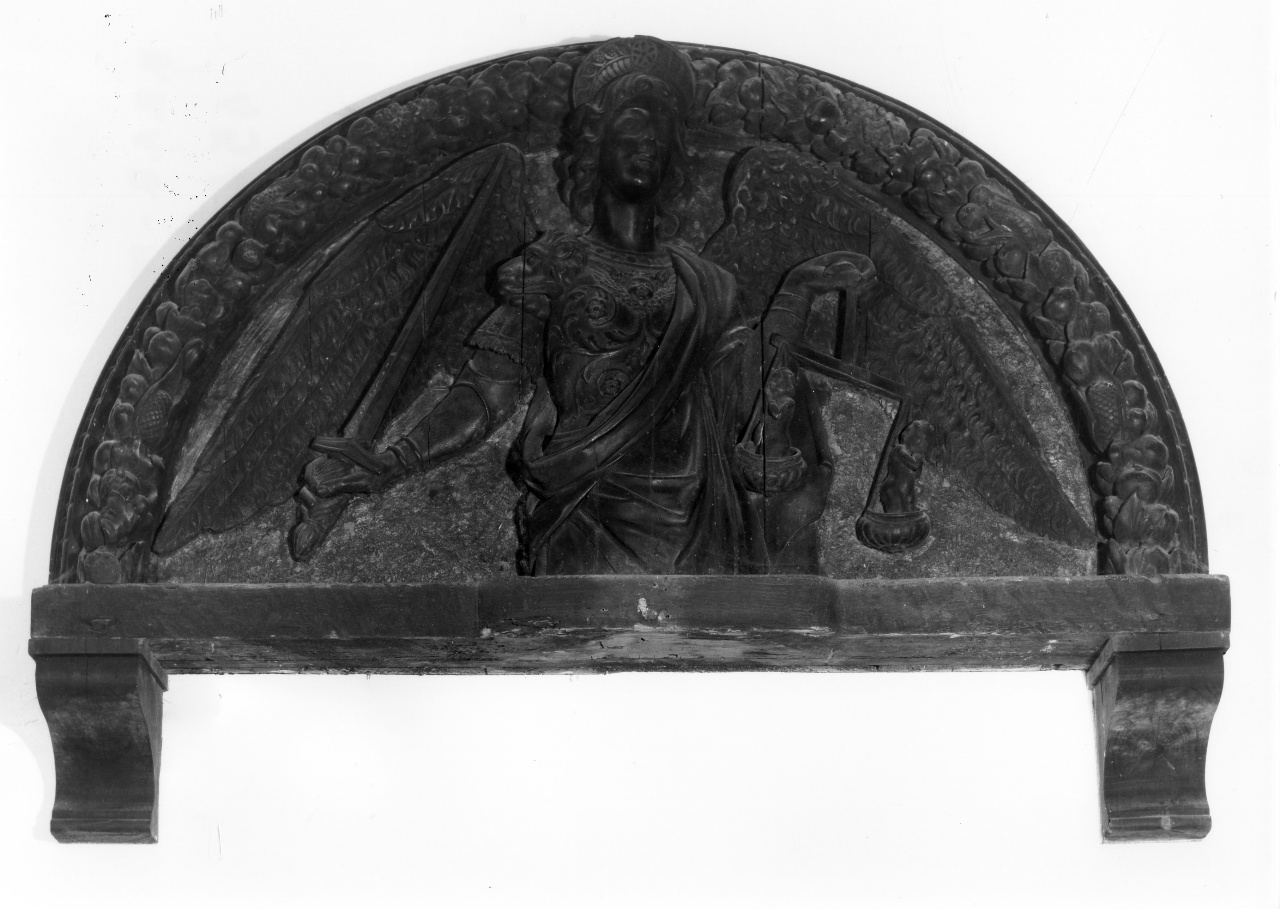 San Michele Arcangelo (rilievo) - ambito toscano (metà sec. XIX)
