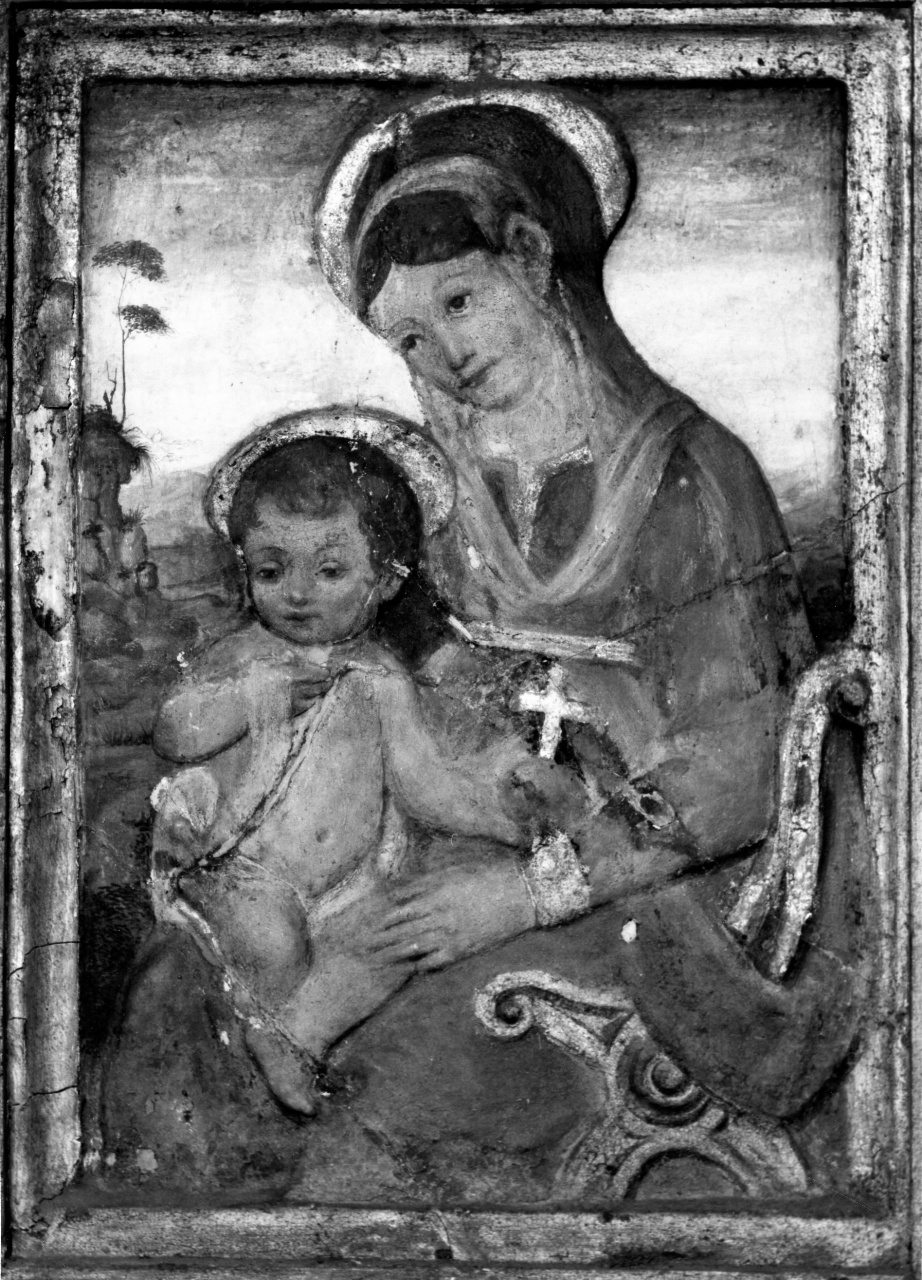 Madonna con Bambino (rilievo) - ambito fiorentino (prima metà sec. XVI)