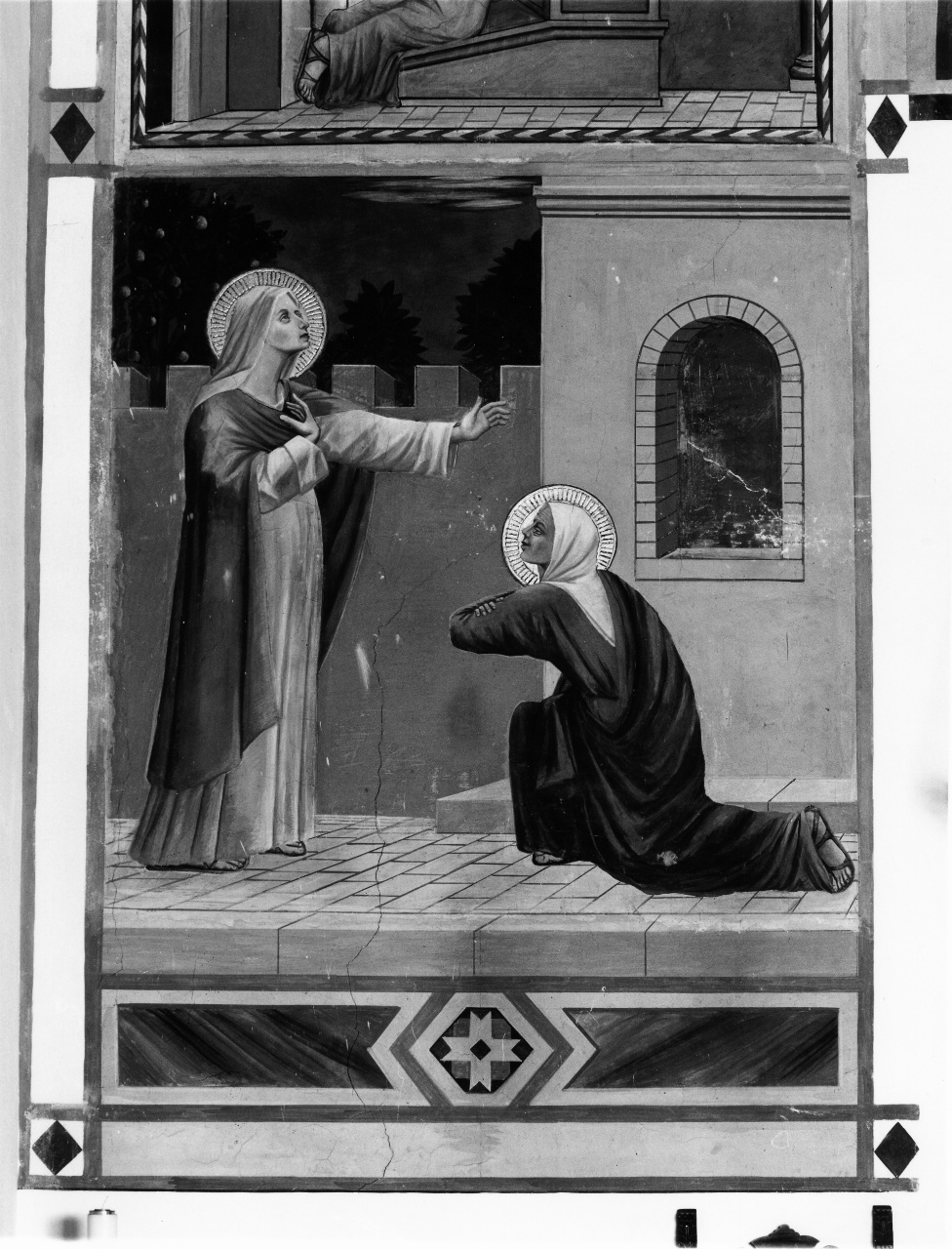 visitazione (dipinto) di Papi Luigi (sec. XX)