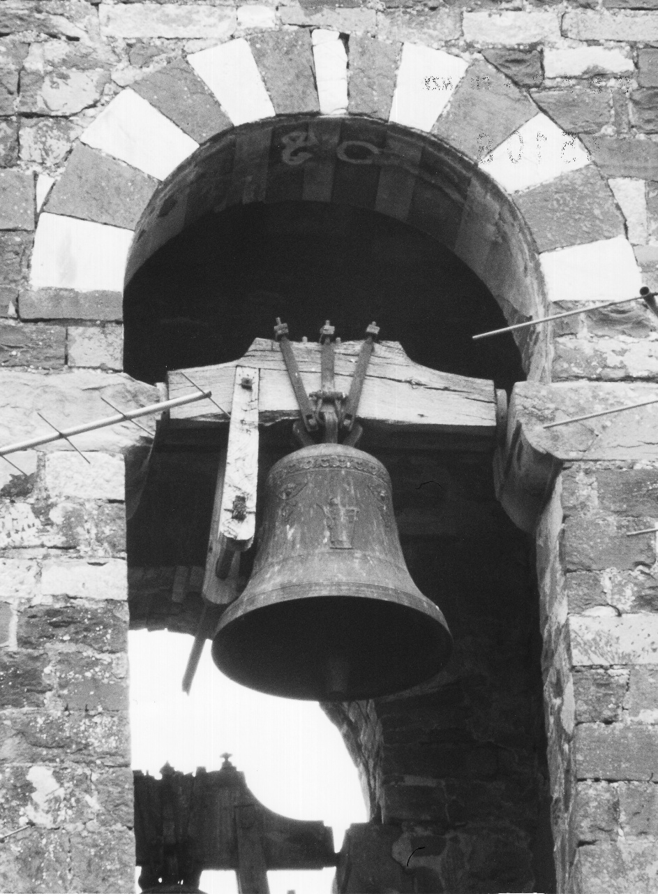 campana - produzione toscana (prima metà sec. XVIII)