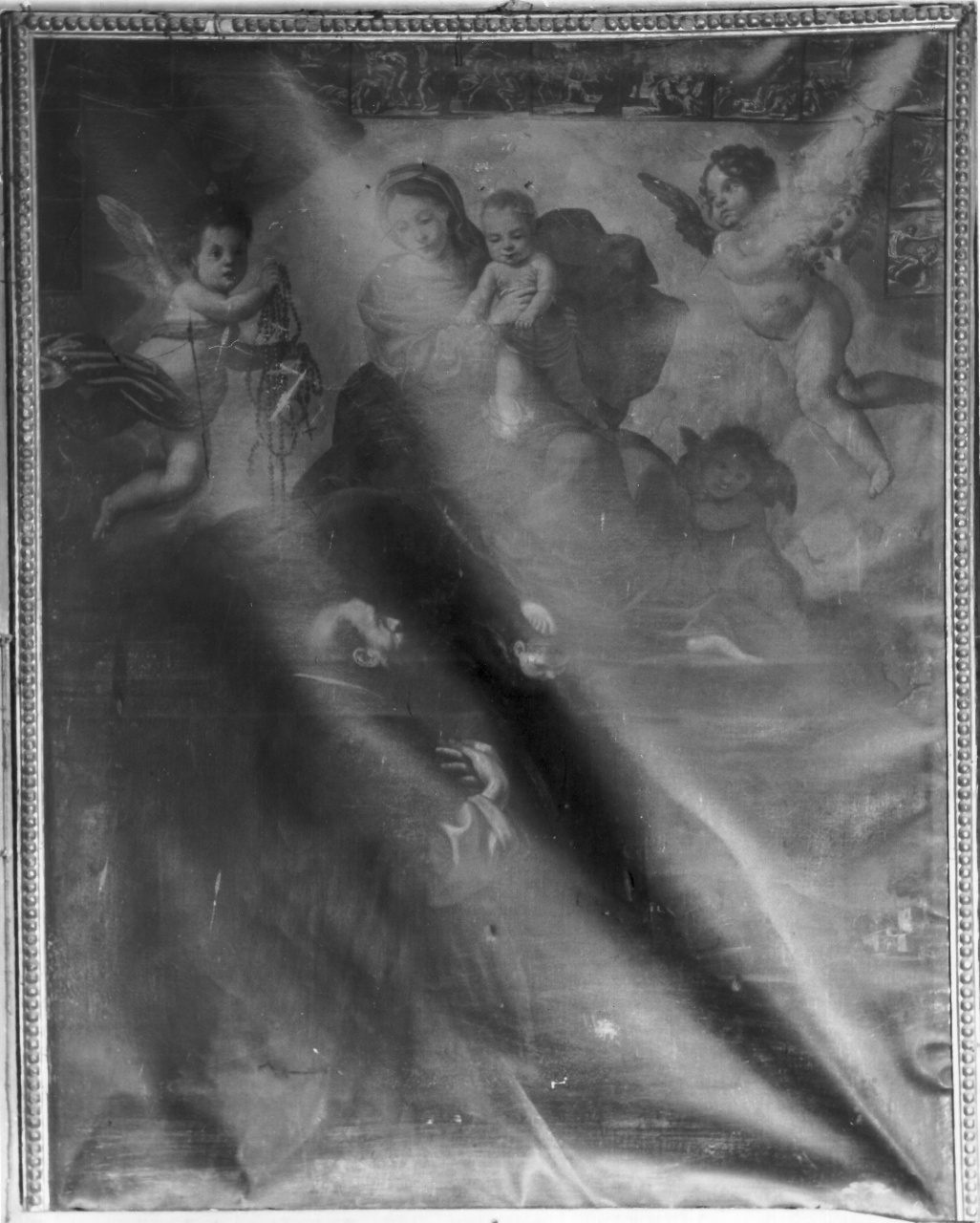 Madonna del Rosario (dipinto) - ambito toscano (sec. XVIII)