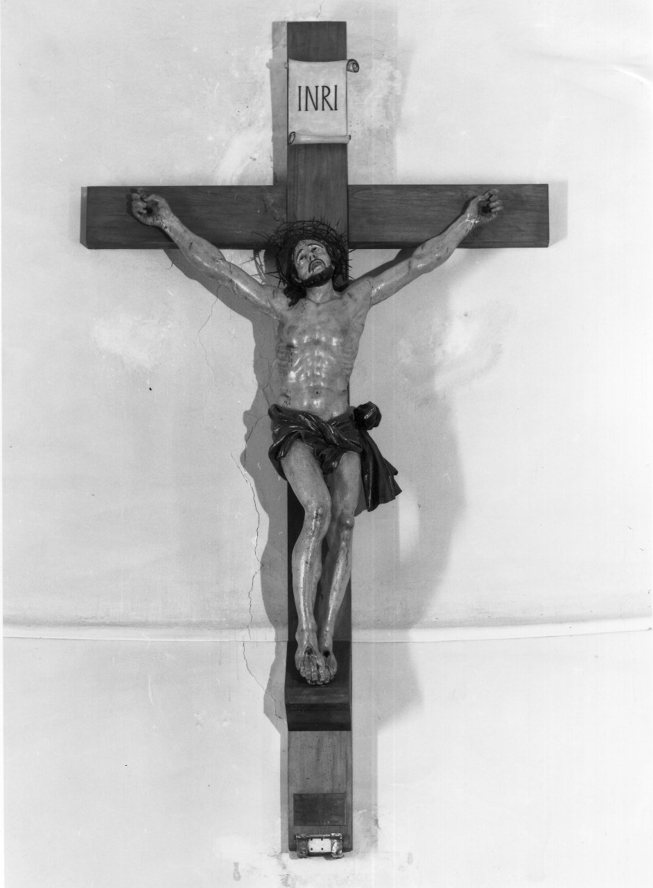 crocifisso - bottega toscana (sec. XVIII)