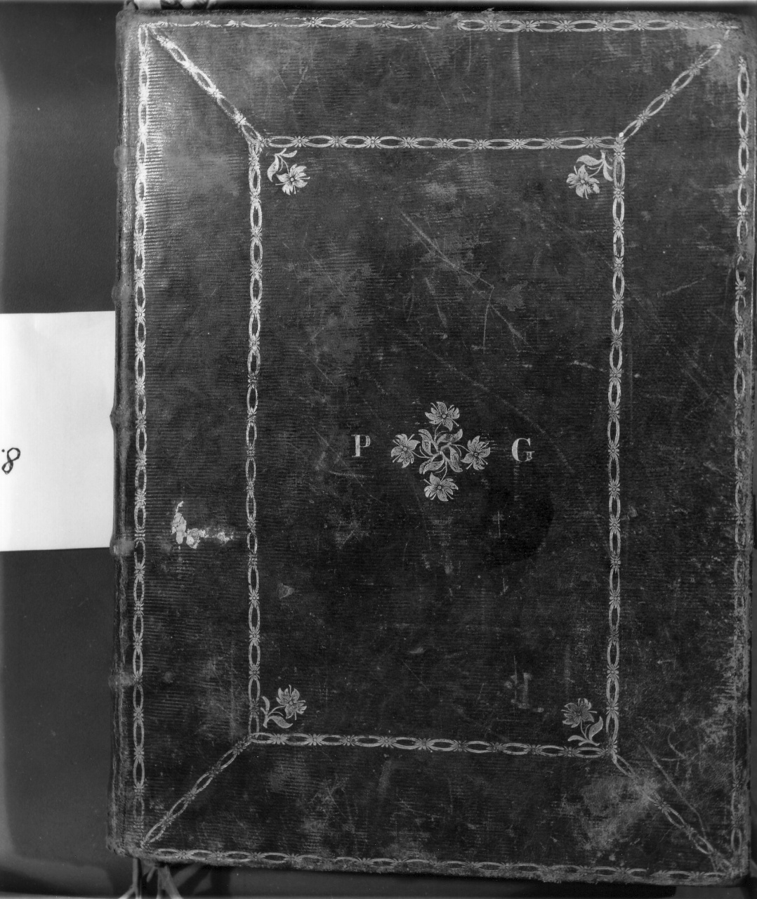 coperta di libro - bottega veneziana (prima metà sec. XIX)