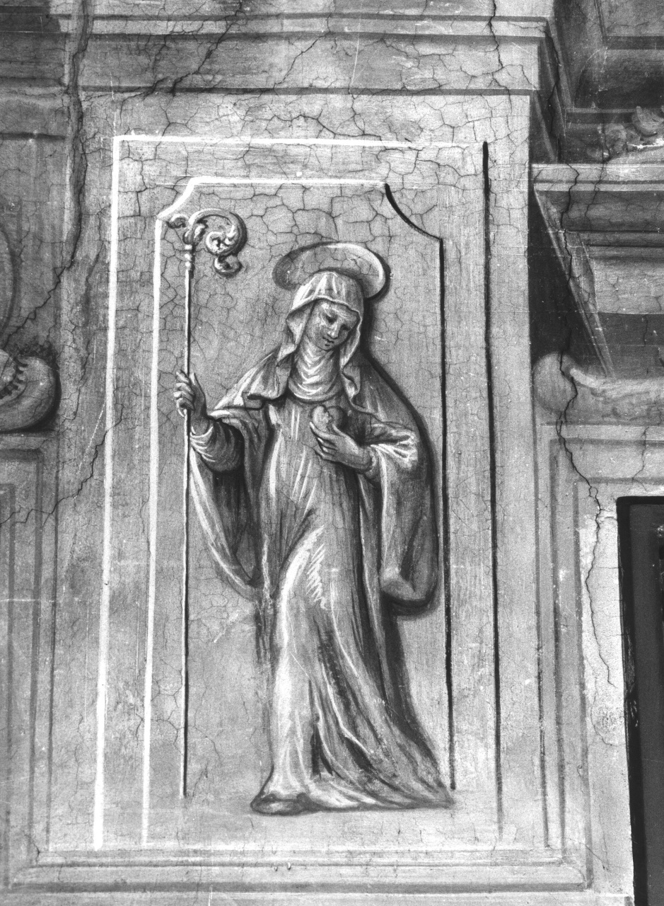 Santa Chiara (dipinto) di Bamberini Anton Domenico (sec. XVIII)