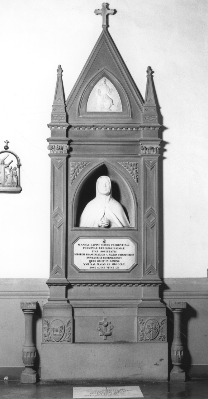 San Francesco d'Assisi riceve le stimmate (rilievo) - produzione toscana (sec. XIX)