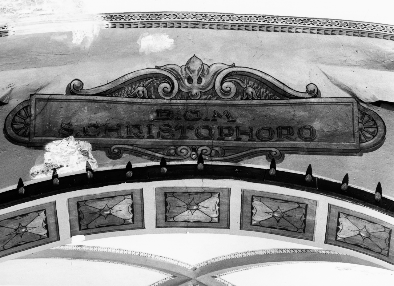 decorazione pittorica - ambito toscano (sec. XX)