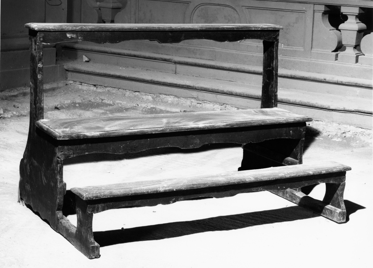 panca, serie - produzione toscana (ultimo quarto sec. XIX)