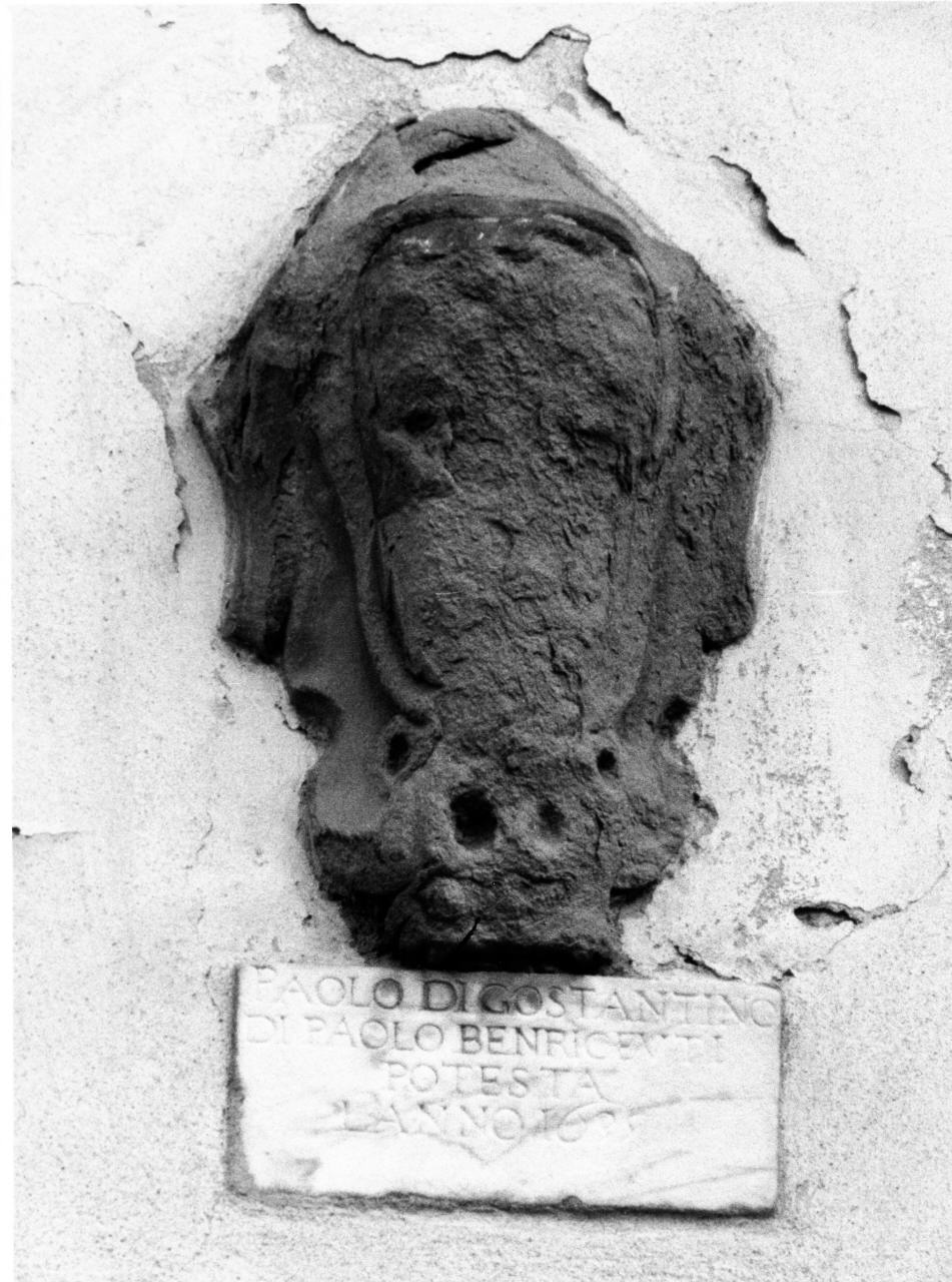 targa - manifattura toscana (sec. XVII)