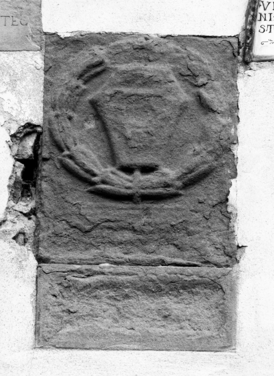 stemma gentilizio di Lionardo di Bernardo Stefani (rilievo) - produzione toscana (sec. XVI)