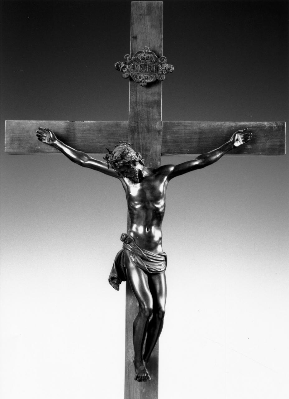 Cristo crocifisso (crocifisso) di Jean de Boulogne detto Giambologna (attribuito) (ultimo quarto sec. XVI)