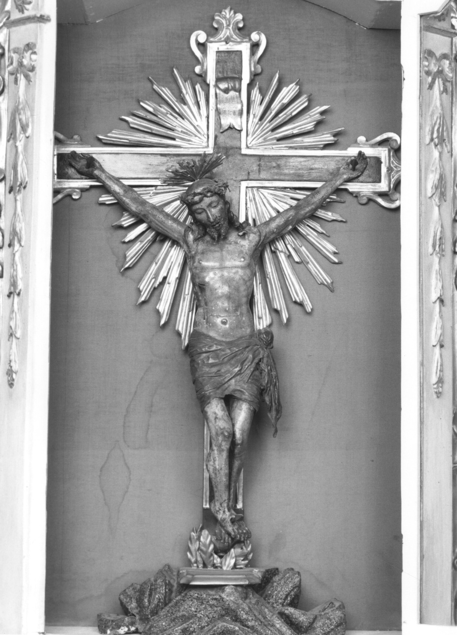 crocifisso - produzione toscana (seconda metà sec. XVII, sec. XVIII)