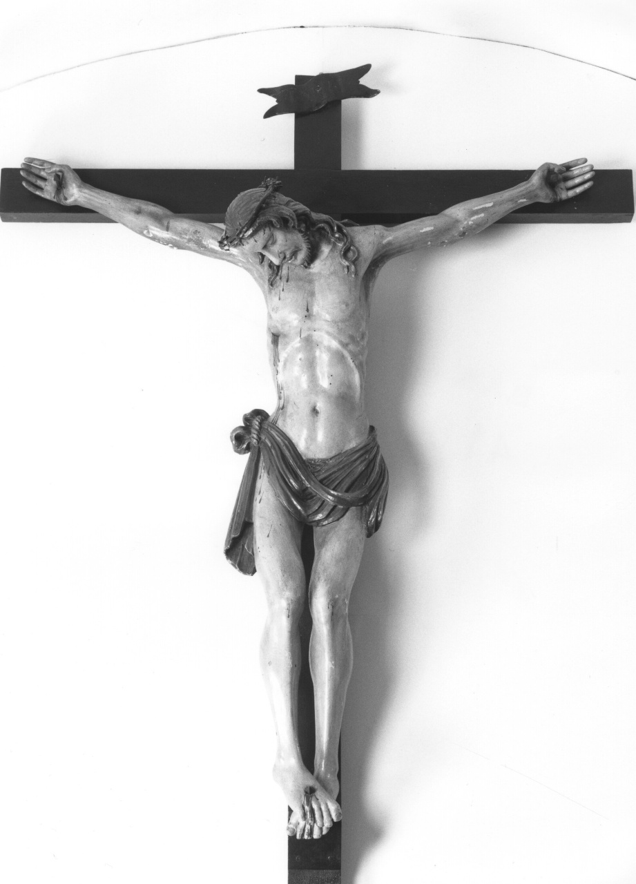 Cristo crocifisso (scultura) - produzione toscana (fine sec. XVIII)
