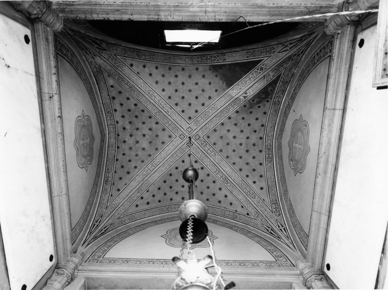 motivi decorativi (dipinto) - ambito fiorentino (sec. XIX)