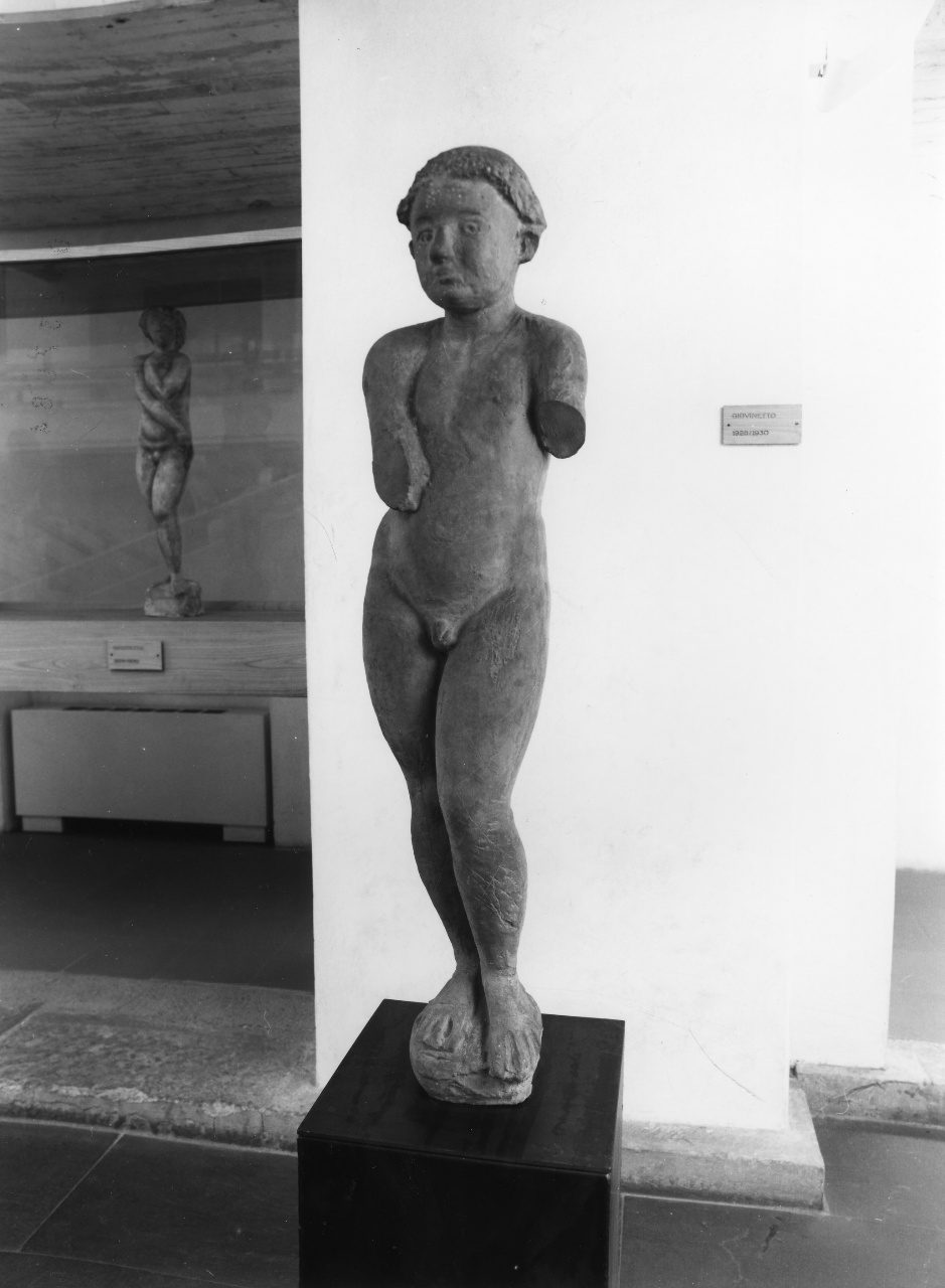 Giovinetto, giovane nudo (scultura) di Marini Marino (sec. XX)