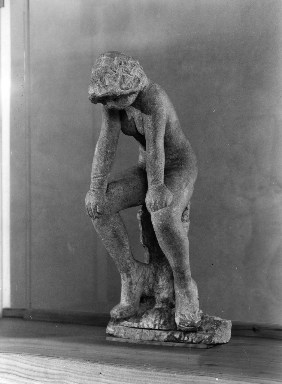 Nudo, figura femminile nuda (scultura) di Marini Marino (sec. XX)