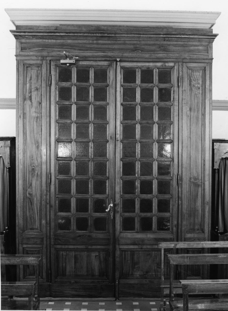 bussola d'ingresso - produzione toscana (seconda metà sec. XIX)