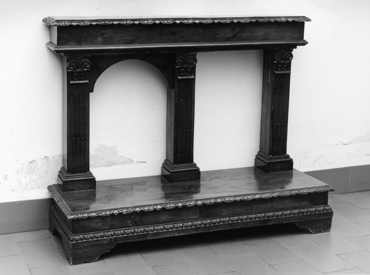 inginocchiatoio - produzione toscana (seconda metà sec. XIX)