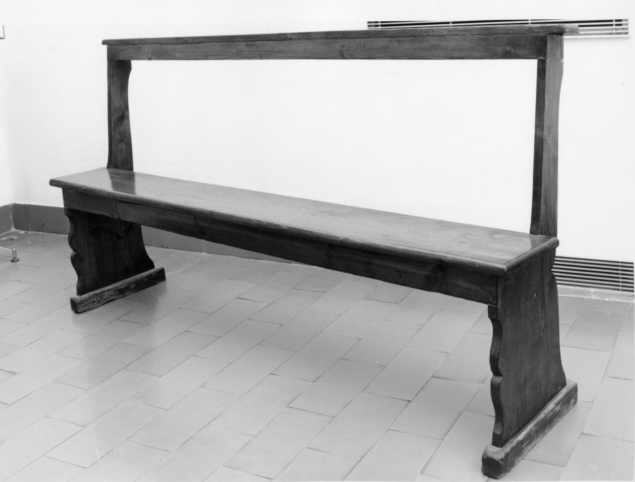 panca, serie - produzione toscana (secondo quarto sec. XX)