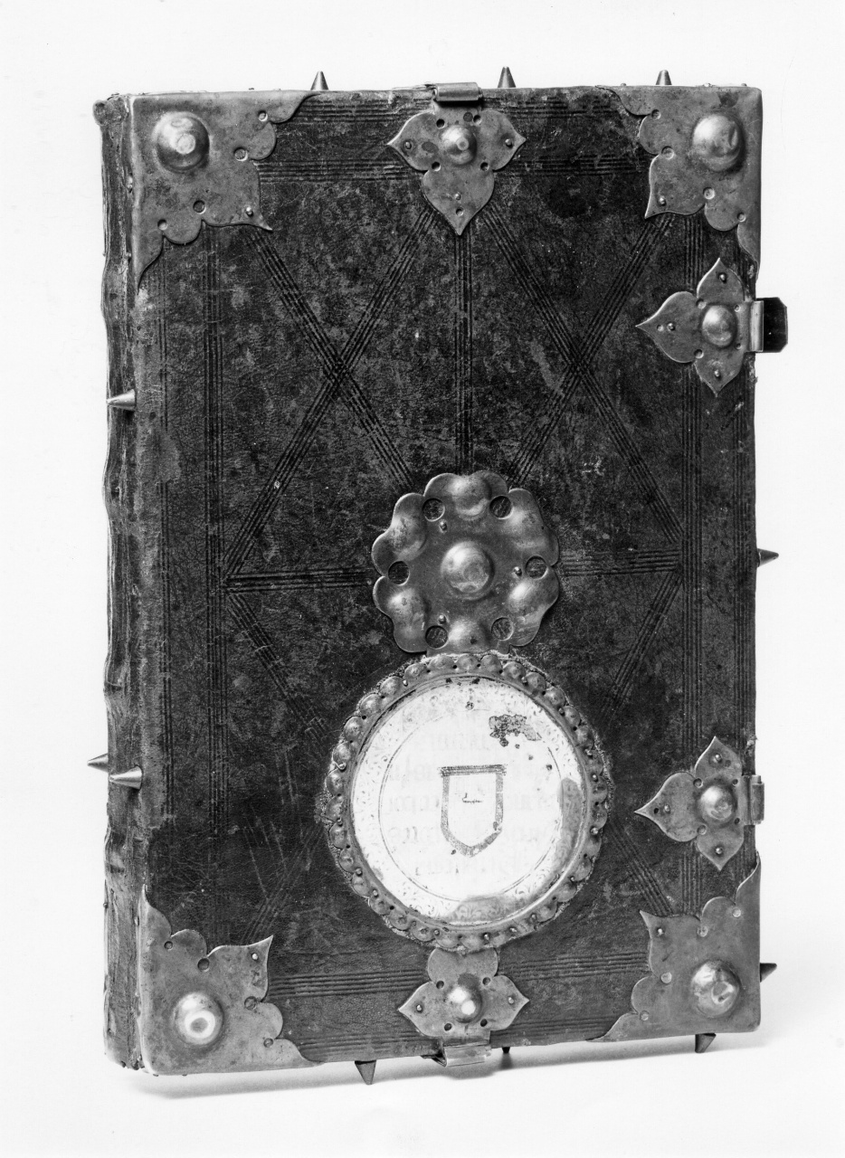 coperta di libro - bottega toscana (sec. XV)