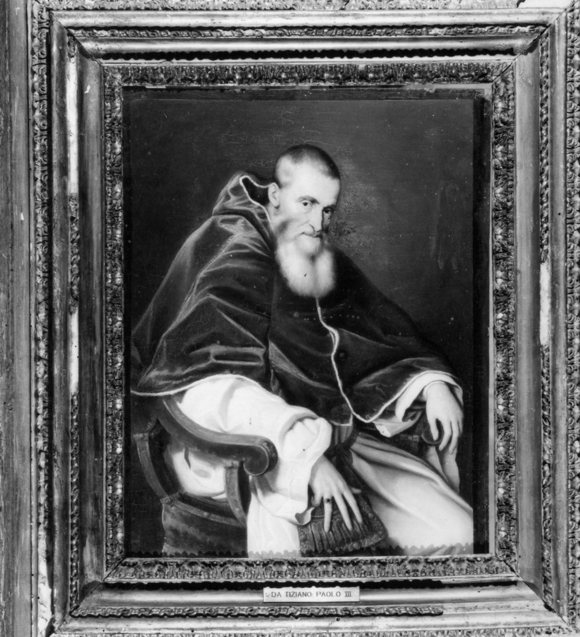 ritratto di papa Paolo III (dipinto) di De Sanctis Guglielmo (attribuito) (sec. XIX)