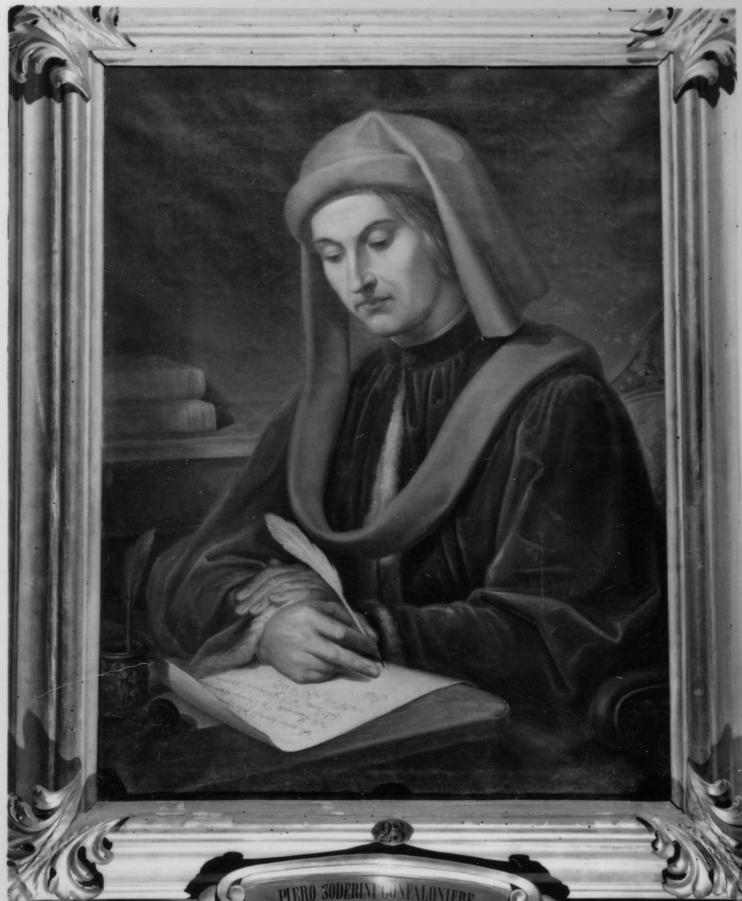 ritratto di Piero Soderini (dipinto) di Martellini Gasparo (attribuito) (sec. XIX)