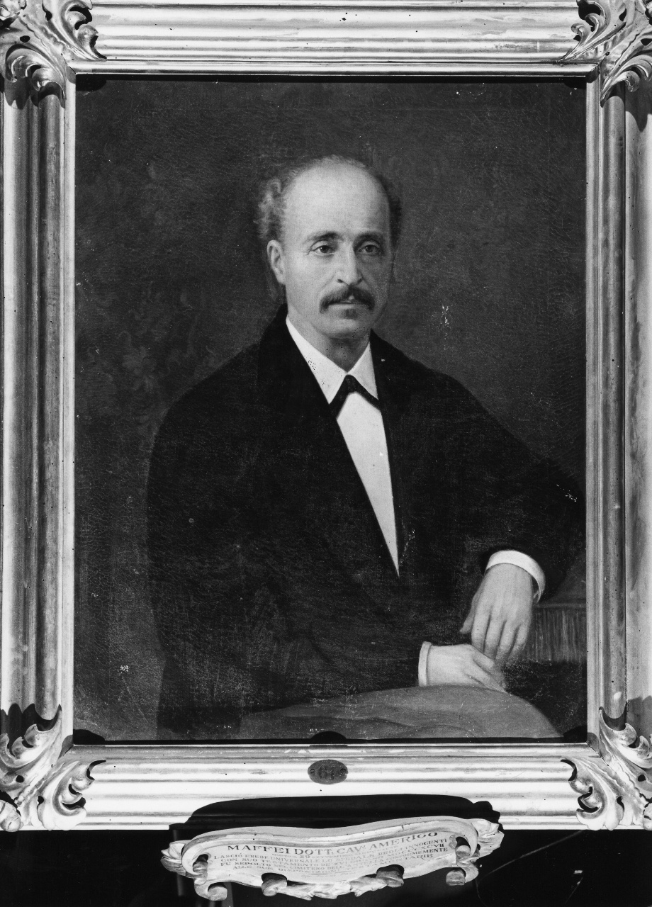 ritratto di Amerigo Maffei (dipinto) di Fossi Paolo (attribuito) (fine sec. XX)