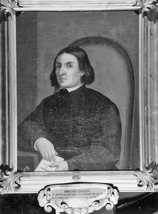 ritratto di Giovanni Cipollini (dipinto) di Silvestri Giuditta (attribuito) (sec. XIX)