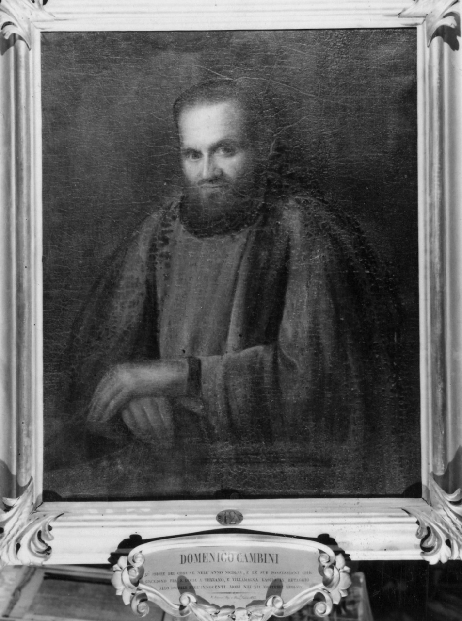 ritratto Domenico Cambini (dipinto) di Antinori Niccolò (attribuito) (sec. XIX)