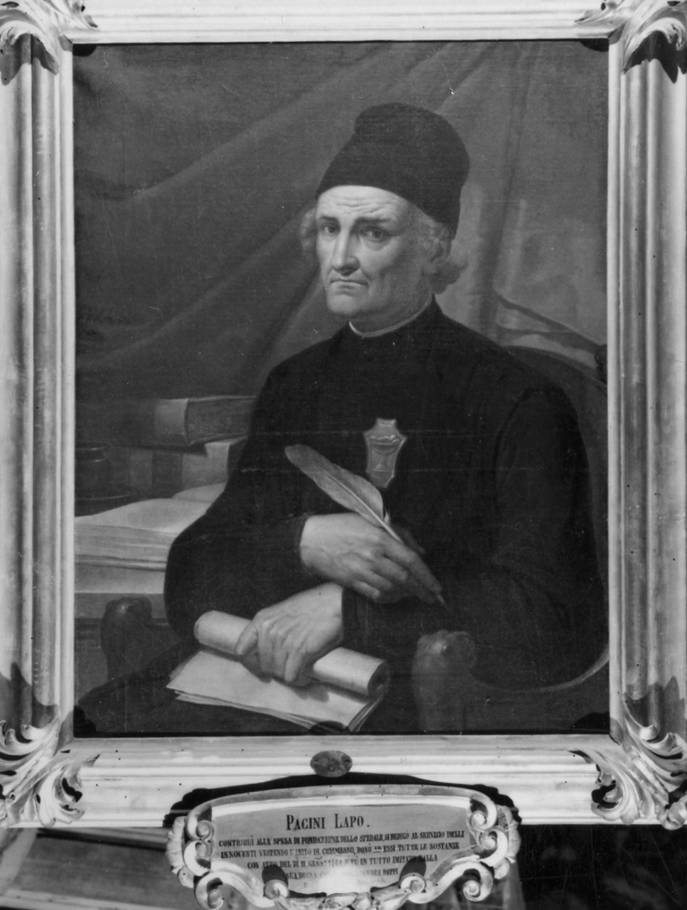 ritratto di Lapo di Piero Pacini (dipinto) di Nenci Tommaso (attribuito) (sec. XIX)