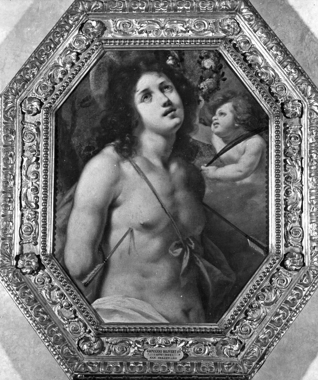 San Sebastiano (dipinto) di Bilivert Giovanni (attribuito) (sec. XVII)