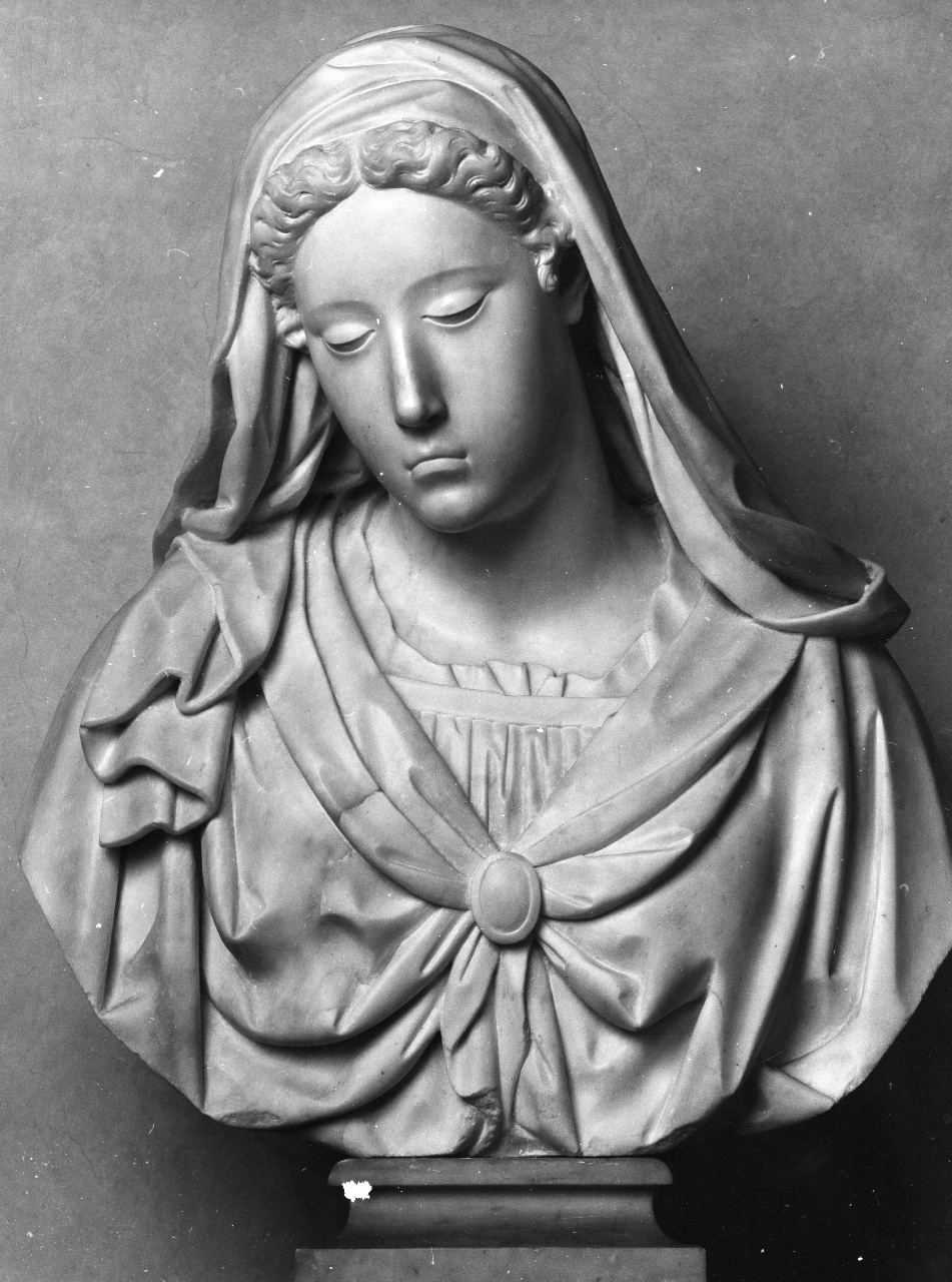 busto della Madonna (busto) di Sermei Giovanni Battista (attribuito) (sec. XVII)