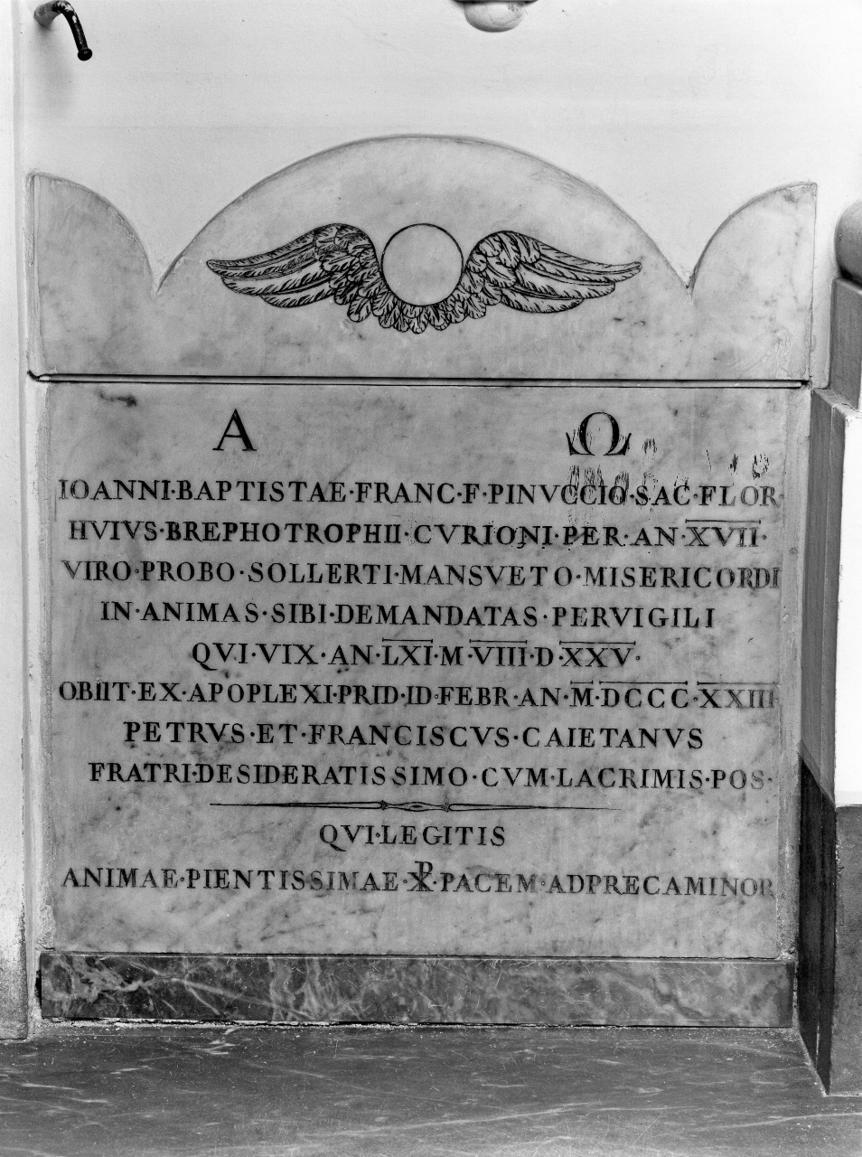 lapide - bottega fiorentina (sec. XIX)