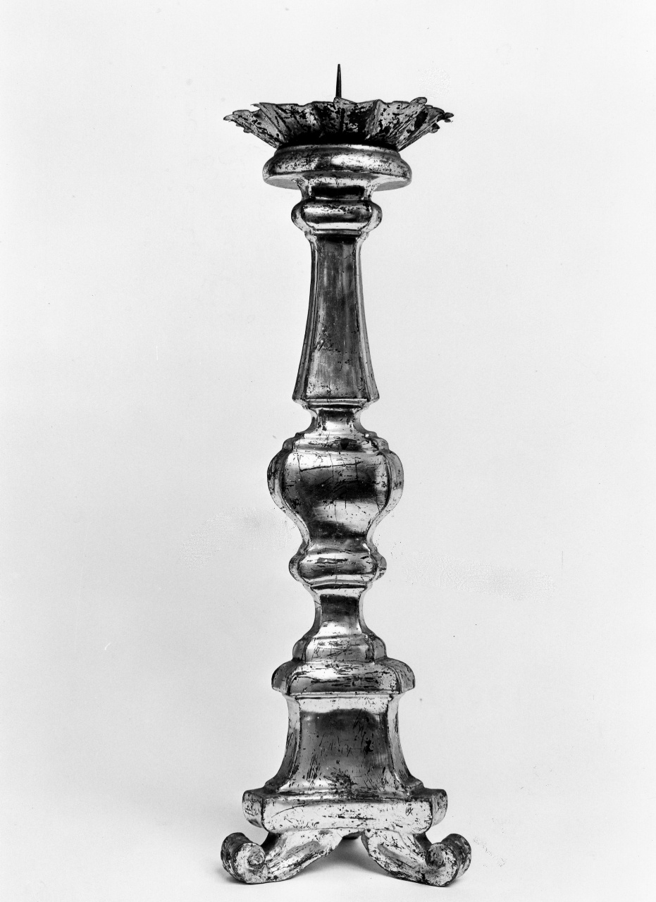 candeliere, serie - bottega toscana (fine sec. XVIII)