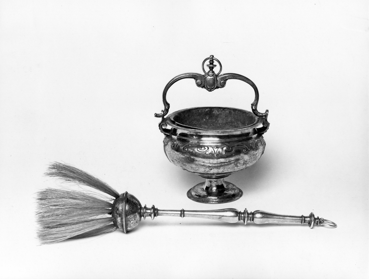 aspersorio - a pennello - bottega fiorentina (sec. XVII, sec. XVIII)