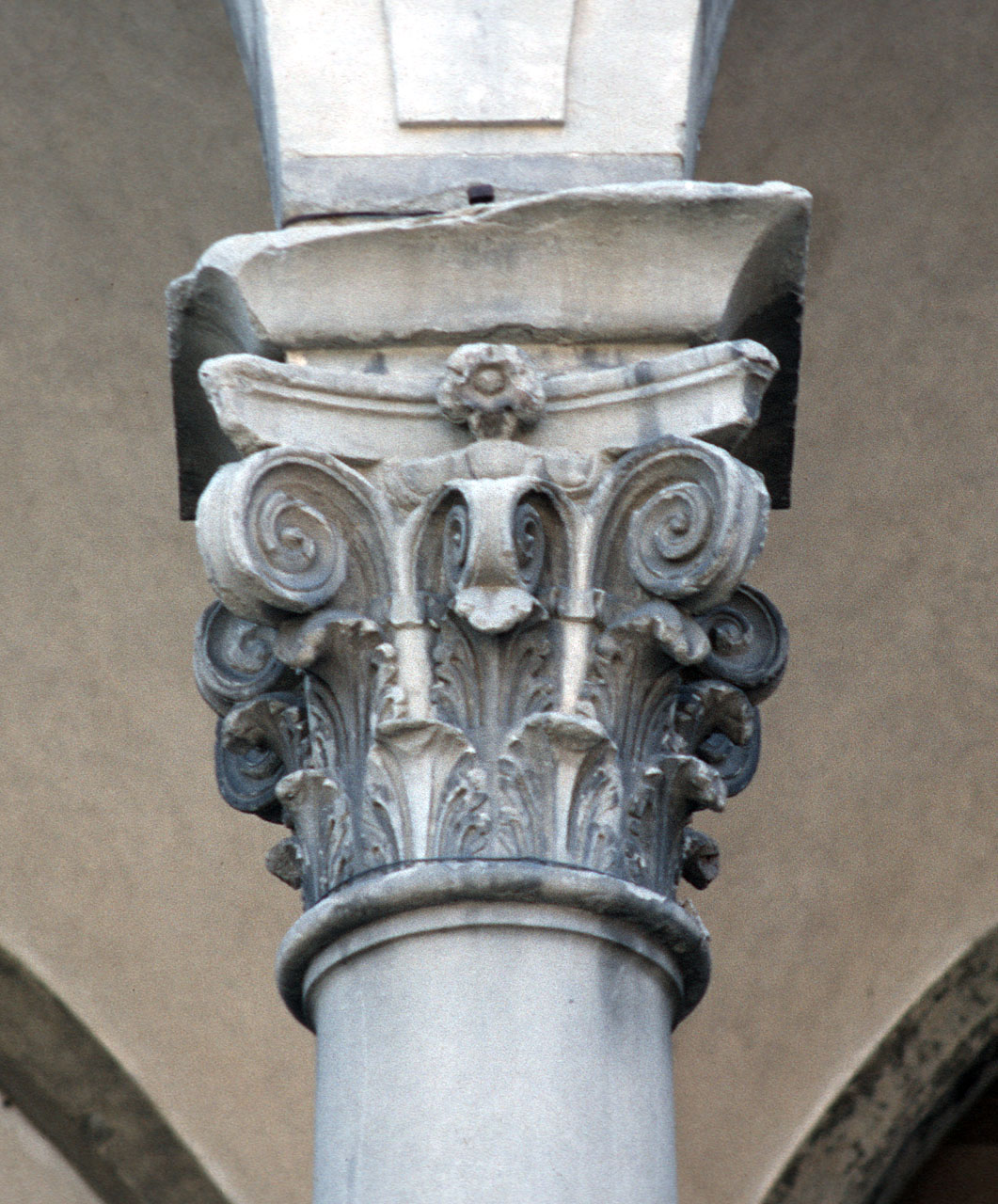 capitello corinzio, serie di Betto d'Antonio (attribuito), Albizo di Piero (bottega), Brunelleschi Filippo (attribuito) (sec. XV)