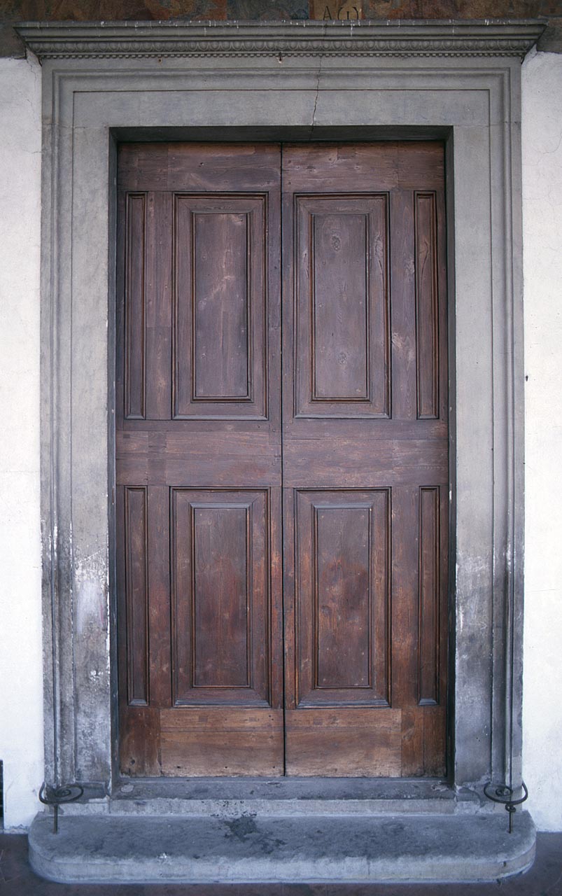 mostra di portale di Brunelleschi Filippo (attribuito), Albizo di Piero (attribuito), Betto d'Antonio (attribuito) (sec. XV)