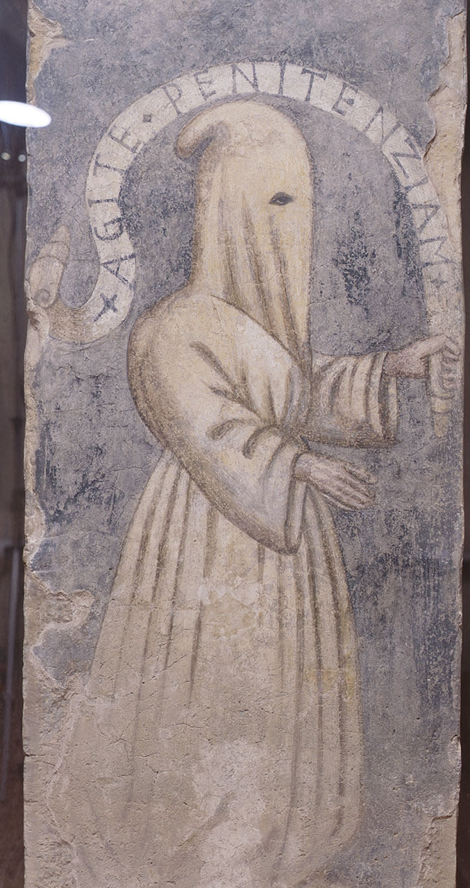 confratello della Compagnia della SS. Annunziata (dipinto) - ambito fiorentino (secc. XV/ XVI)