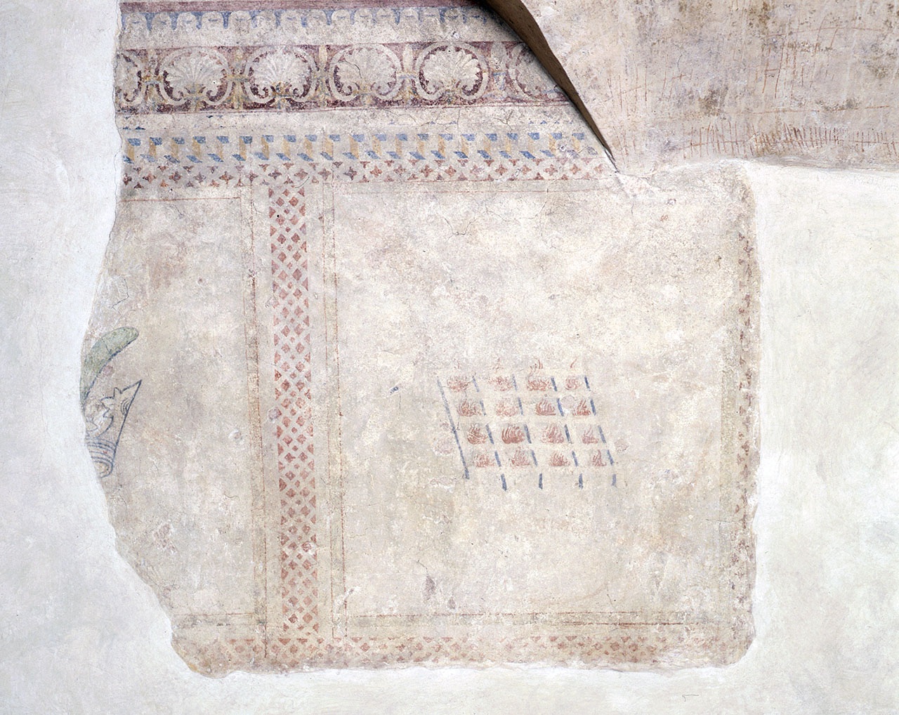 graticola (dipinto, frammento) - ambito fiorentino (sec. XV)