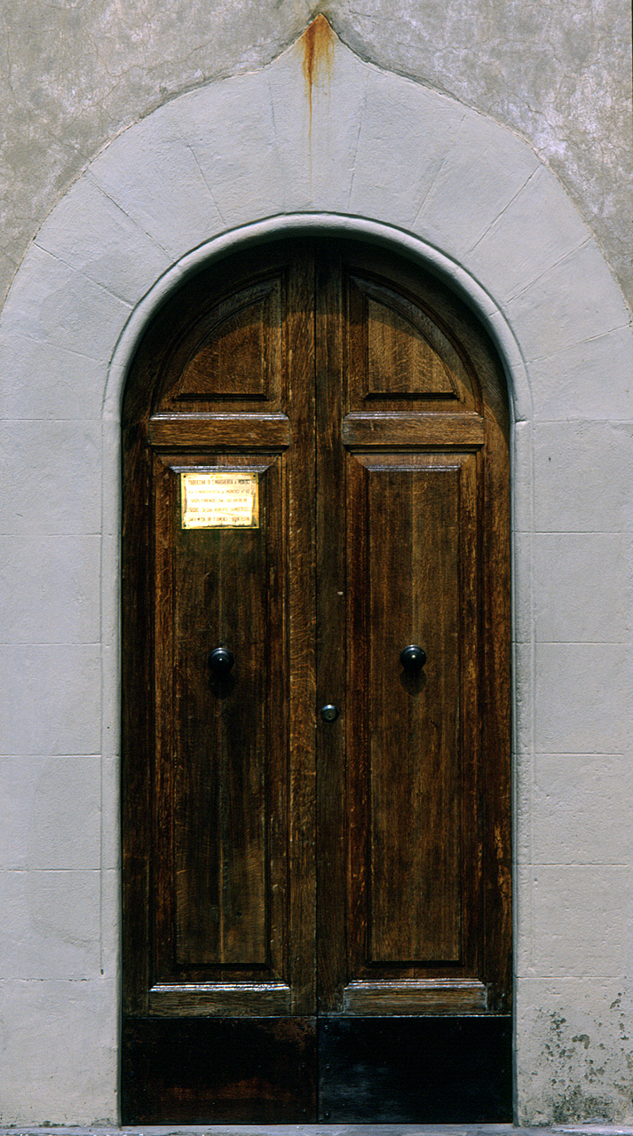 mostra di portale - bottega toscana (inizio sec. XIV)